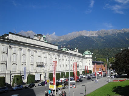 Die Hofburg in Innsbruck
