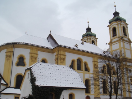 Basilika Wilten in Innsbruck. Bildquelle: Tiroler Fremdenführer Alexander Ehrlich