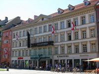 Neues Rathaus Innsbruck. Bildquelle: Wikimedia Commons, Autor: Hafelekar, Bildlizenz: Creative Commons